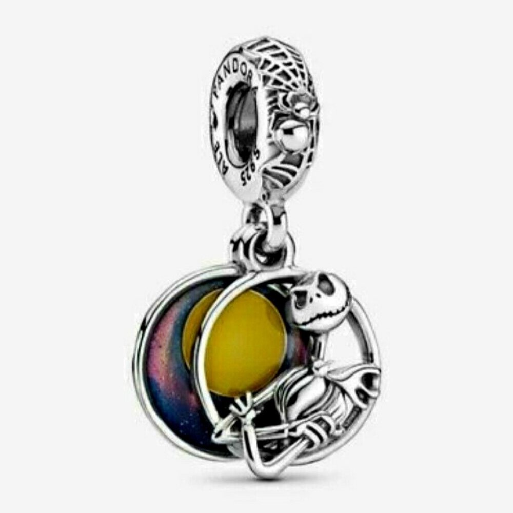 Pandora Disney Nightmare Before Christmas Jack silver charm